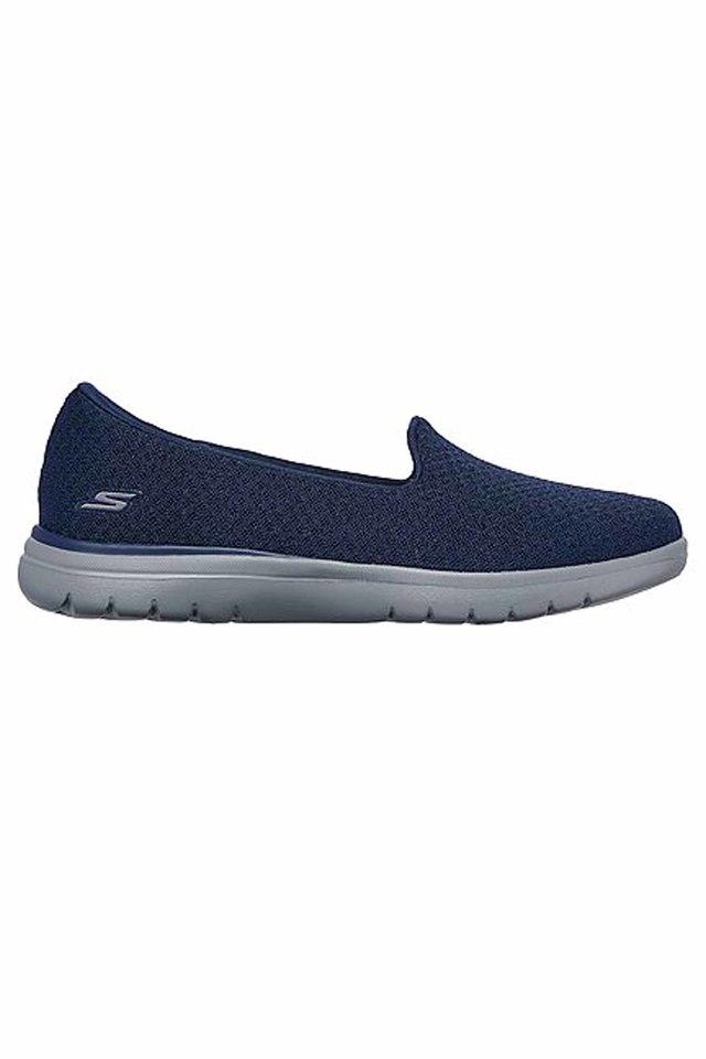 Skechers go walk joy canvas slip-on shoes - outlet shine