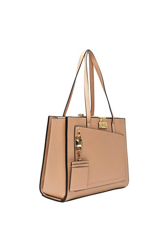 Steve madden leather discount tote