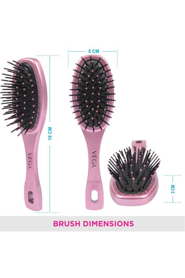 Buy VEGA Womens Mini Flat Hair Brush Shoppers Stop