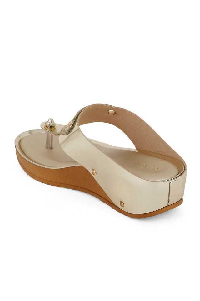 ICONICS -  Gold Sandals - Main