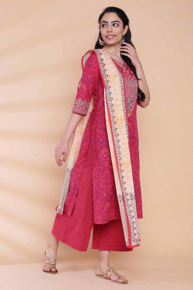 Buy Pink Suit Sets for Women by Campus Sutra Online