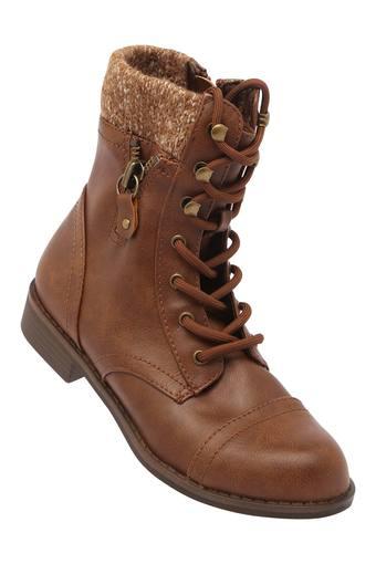 womens casual lace up boots