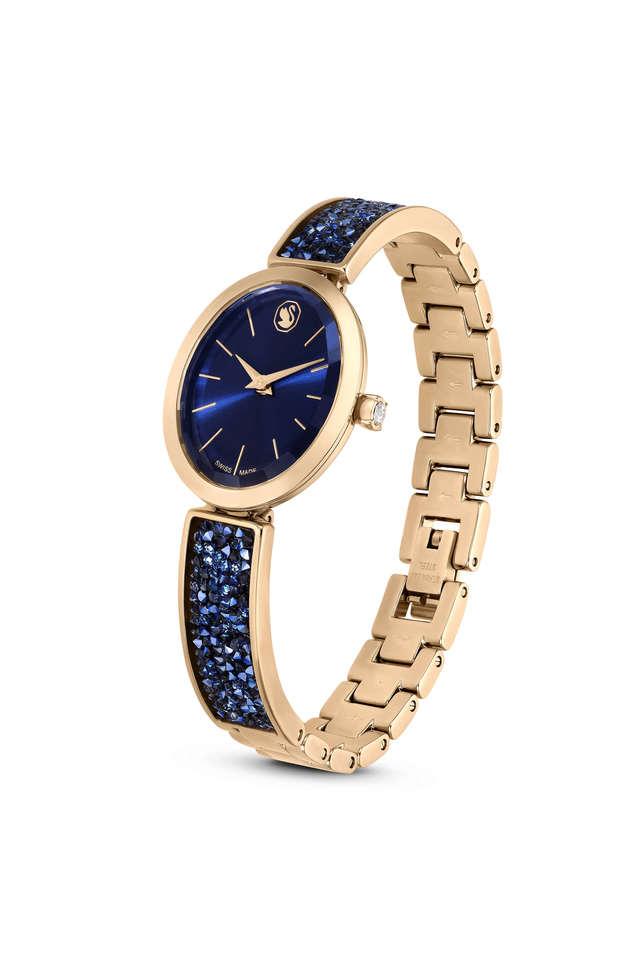 Swarovski watches hotsell blue dial