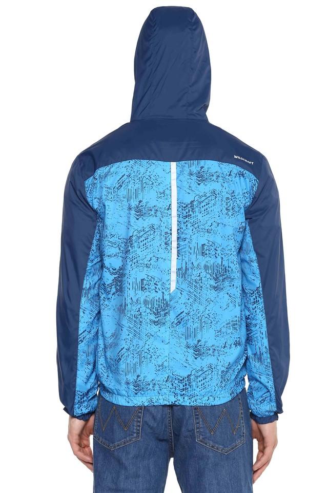 Buy Men HYPAWARM™ Softshell Bonded Jacket Online - Blue | Wildcraft