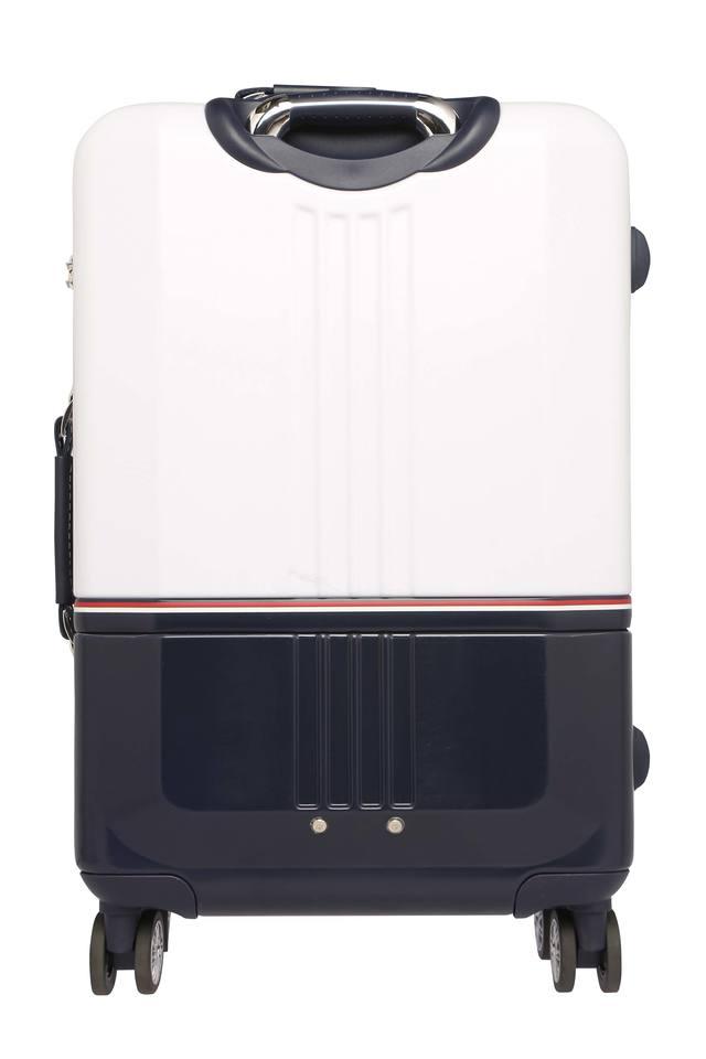 Buy TOMMY HILFIGER Unisex Zip Closure Hard Trolley Shoppers Stop