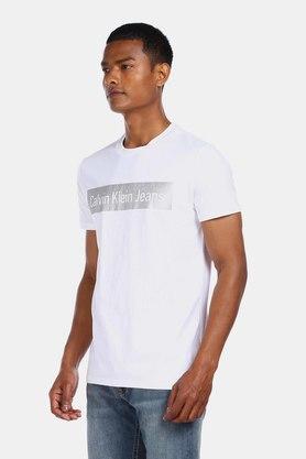 Calvin klein cotton hot sale stretch t shirt