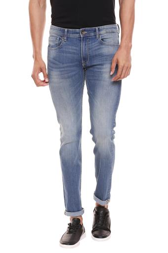 men's skinny fit low rise jeans