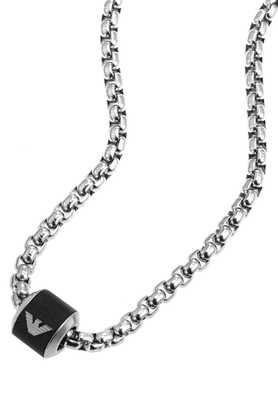 Buy EMPORIO ARMANI Stylish Silver Necklace EGS2910040 | Shoppers Stop