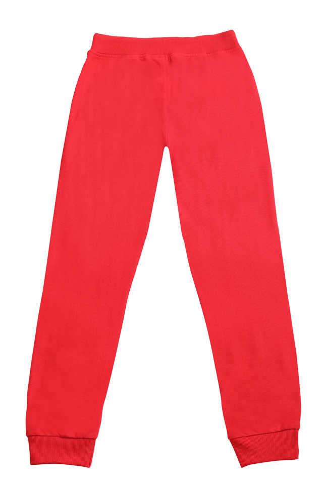 Boys red best sale track pants