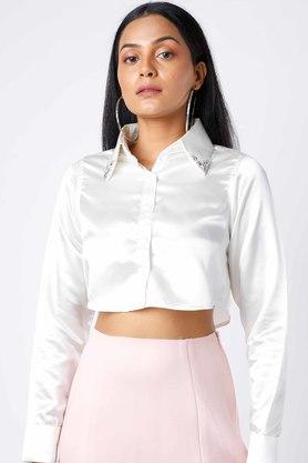 White top clearance party wear