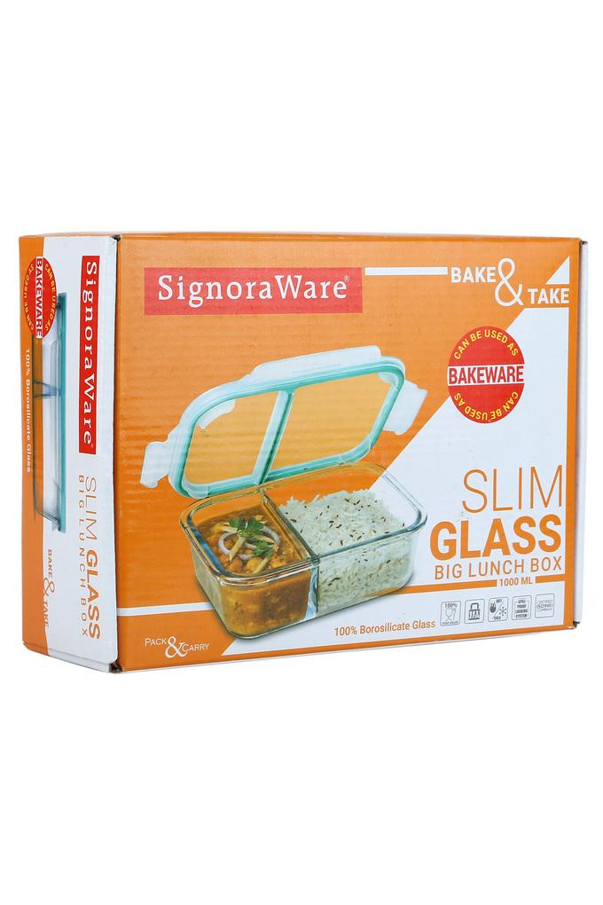 Signora ware Bread Box -Dual Use Bread Holder/Airtight Plastic