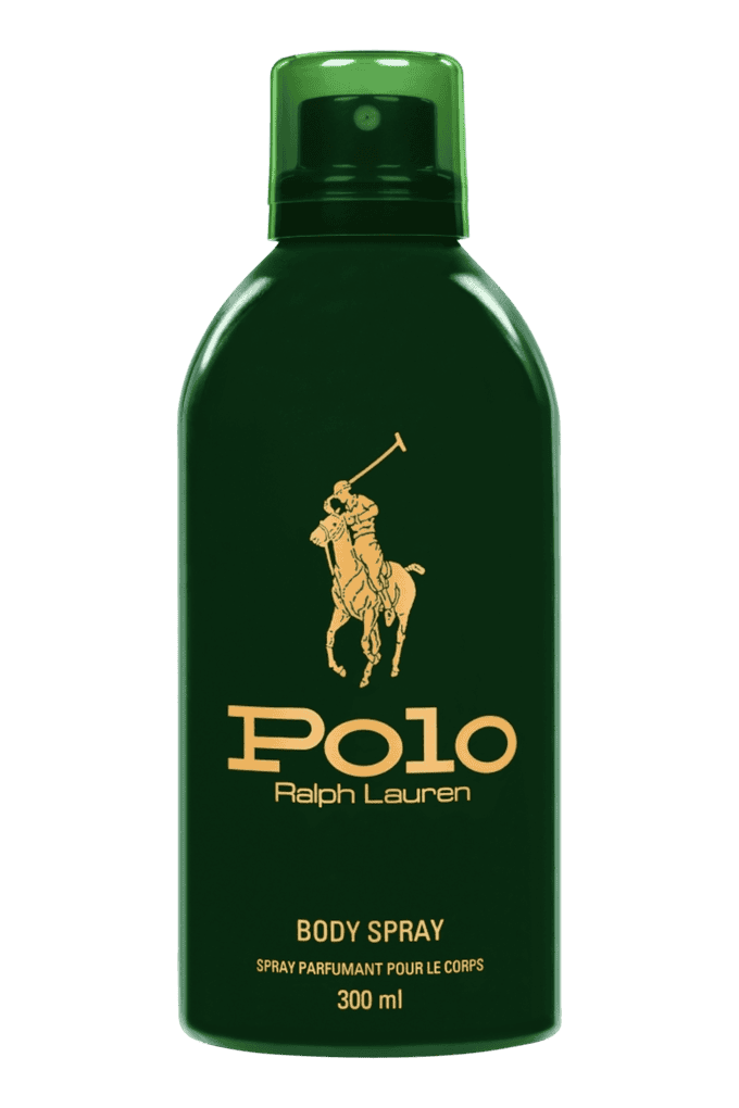 Polo body spray green new arrivals