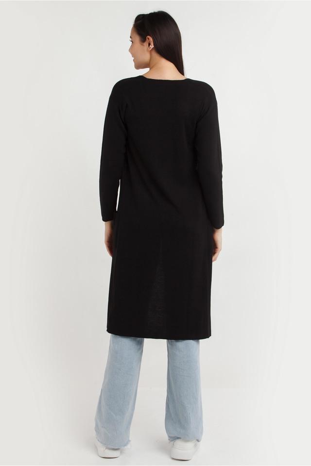 Black woolen outlet shrug