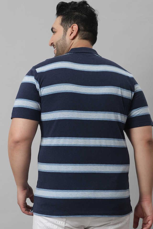 Plus size navy blue polo outlet shirt