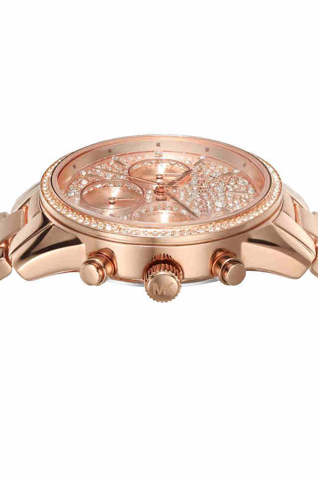 Michael kors ritz rose gold outlet watch