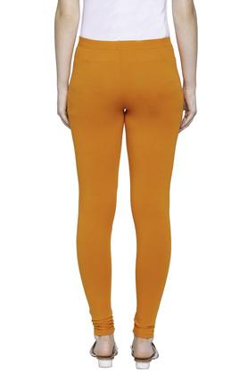 GO COLORS - Light Orange Leggings & Churidars - Main