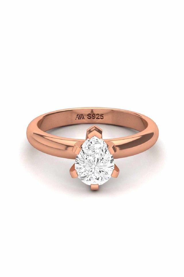 Rose gold clearance ring no stone