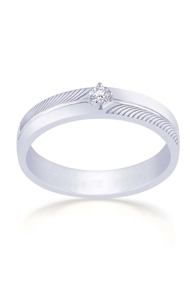 Buy Mine Platinum PT 950 Two Tone Purity Casual Ring for Women Online