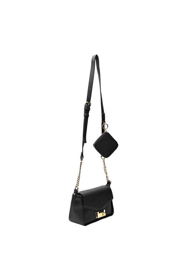 Steve madden black online hobo bag