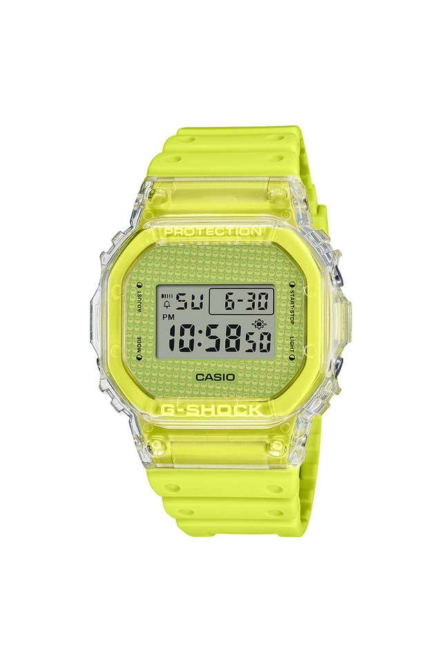 Buy CASIO G Shock 48.9 x 42.8 x 13.4 mm Yellow Dial Resin Digital Watch for Men G1360 Shoppers Stop