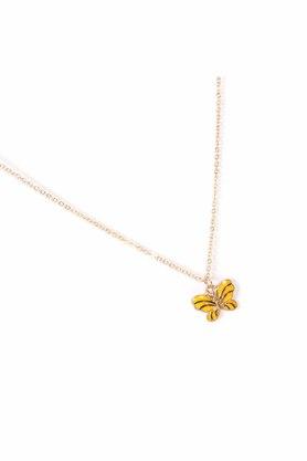 Small Airplane Air Tractor Necklace in 14kt Gold | AgriJewelry