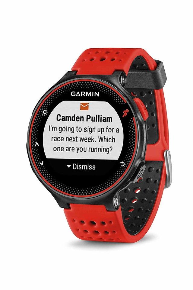 Garmin 235 black red online