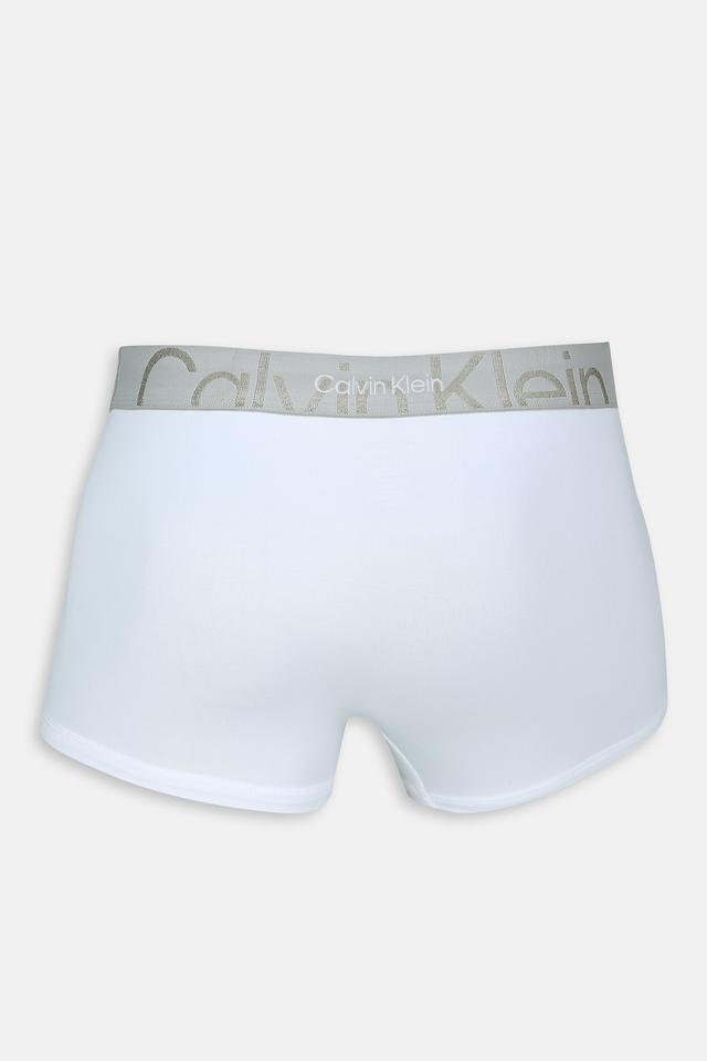 Buy CALVIN KLEIN UNDERWEAR White Solid Polyester Blend Regular Fit