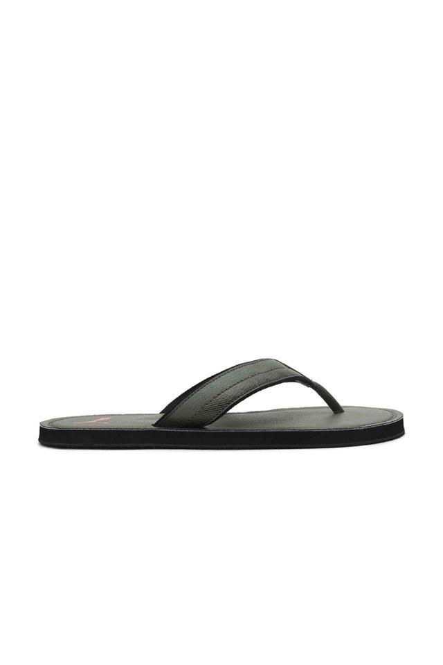 PUMA -  Olive Flip Flops - Main