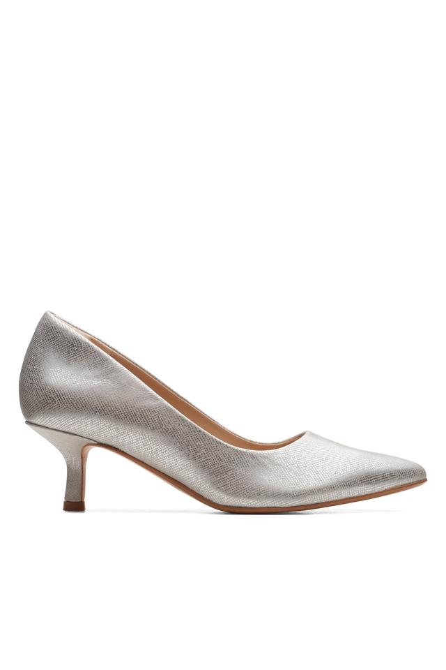 Clarks silver pumps new arrivals