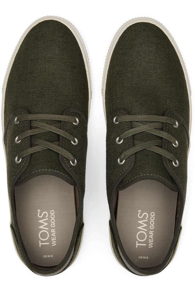 Toms shoes with on sale laces