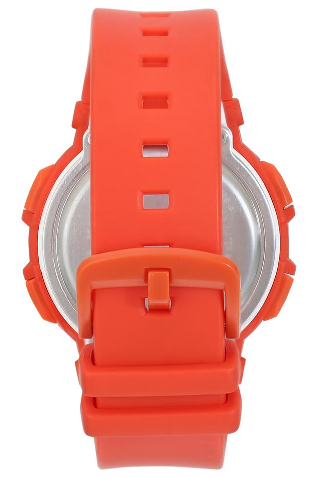 Casio store watch orange