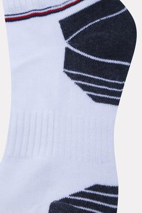 Buy SLIMSHINE Men's Cotton Terry Ankle Socks, Pack of 3 ( Black, Grey,  White) Online at Best Prices in India - JioMart.