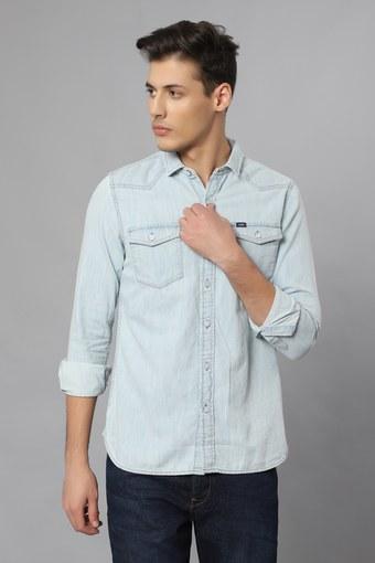 lee slim fit shirt
