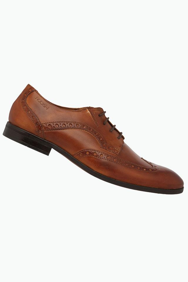 Ruosh tan formal shoes sale