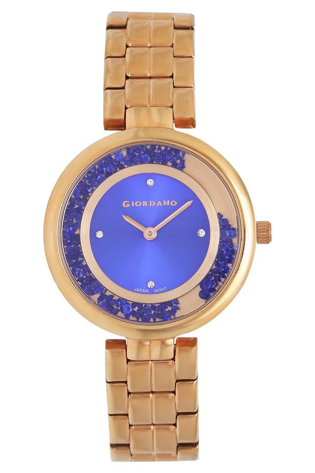 Giordano analog blue dial women's watch hotsell