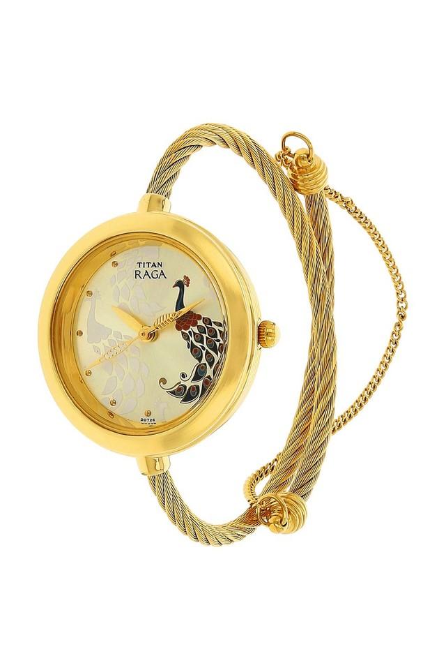 Buy TITAN Womens Analogue Stainless Steel Watch NK2532YM01 Shoppers Stop