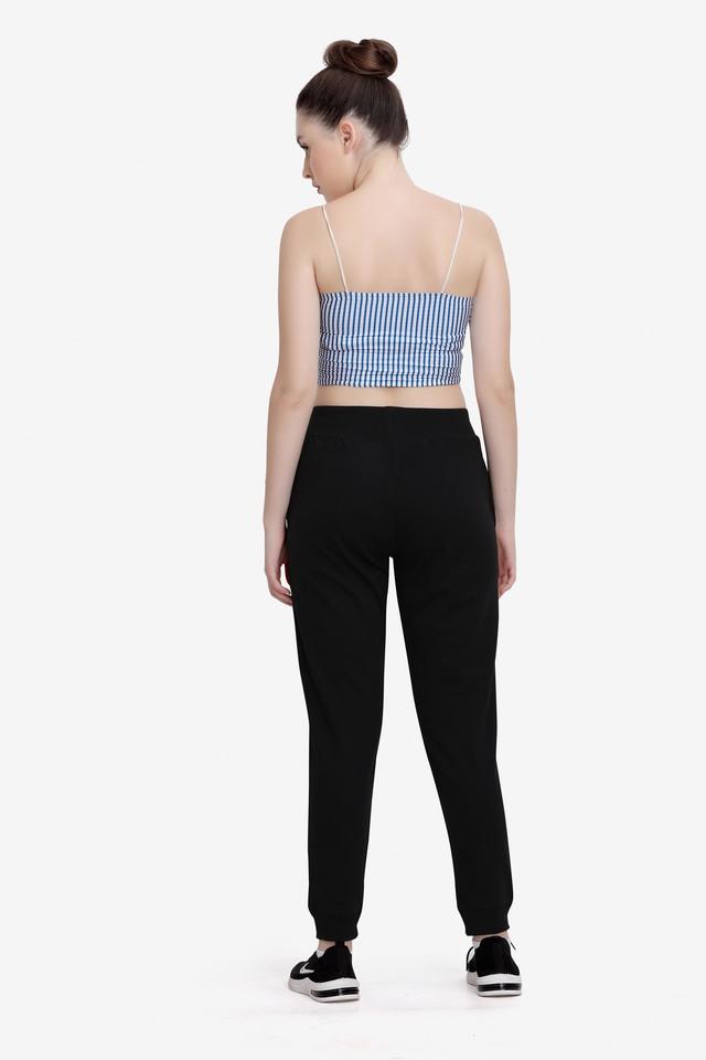 Buy Laasa Relaxed Track pants - Black at Rs.1049 online