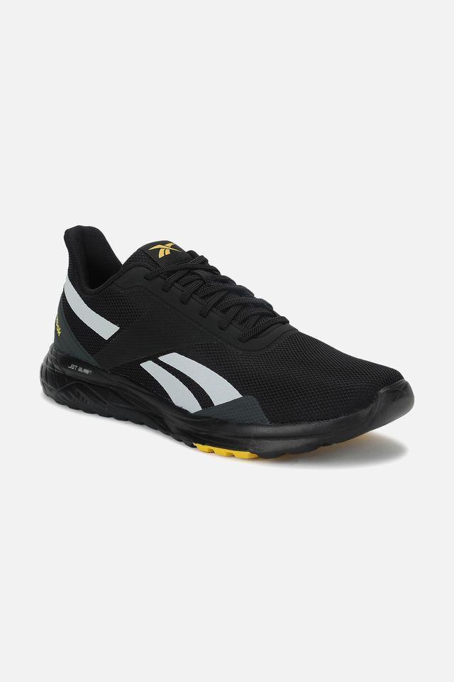 Buy REEBOK Black Jet Blast Run Accelero M Synthetic Lace Up Men s Sports Shoes Shoppers Stop