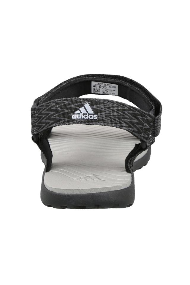 ADIDAS -  Black Sandals & Floaters - Main