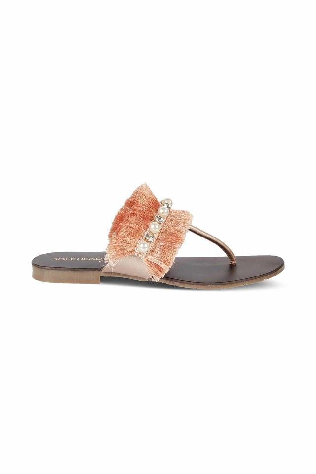 Buy Metro Women's Rose Gold Casual Sandals for Women at Best Price @ Tata  CLiQ