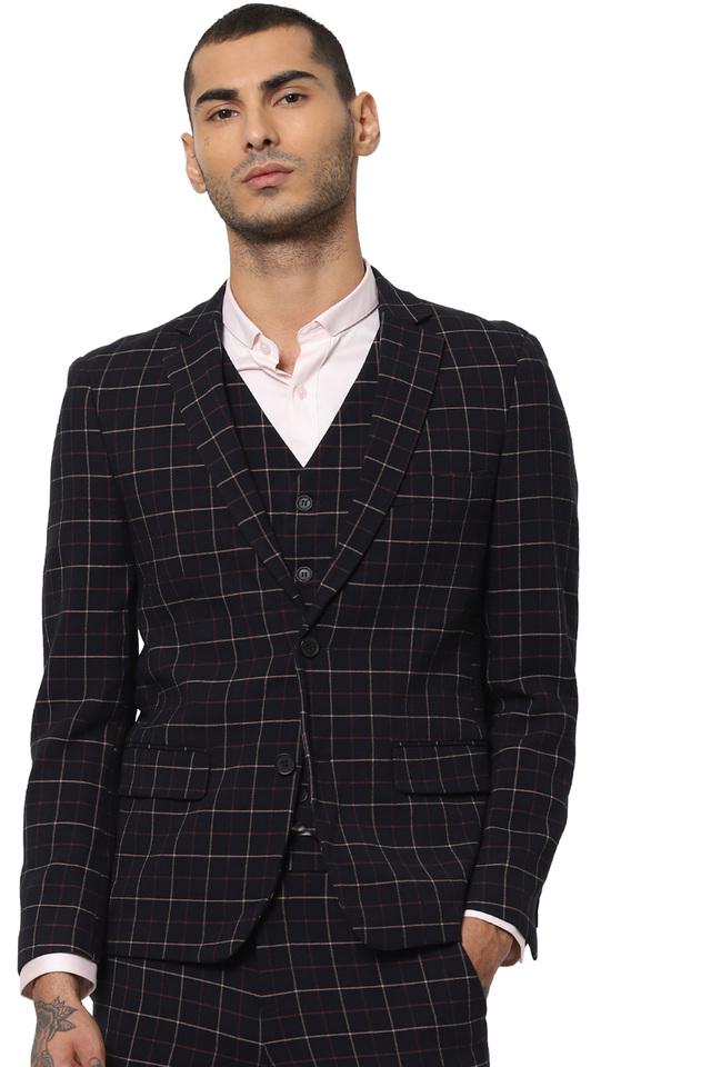 Black 2025 check blazer