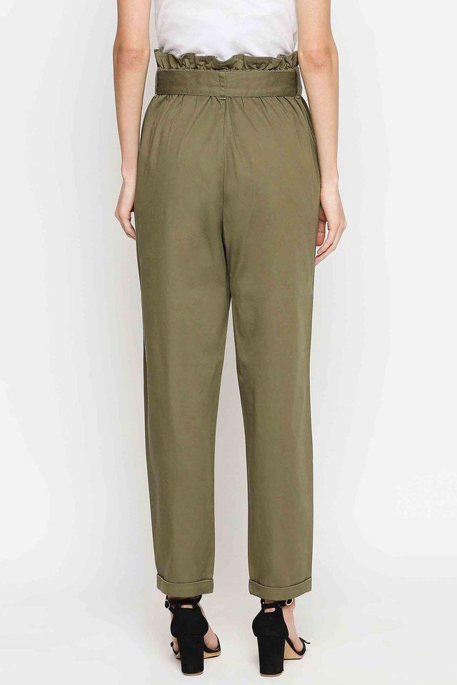 LEE TEX Regular Fit Women Green Trousers  Buy LEE TEX Regular Fit Women  Green Trousers Online at Best Prices in India  Flipkartcom