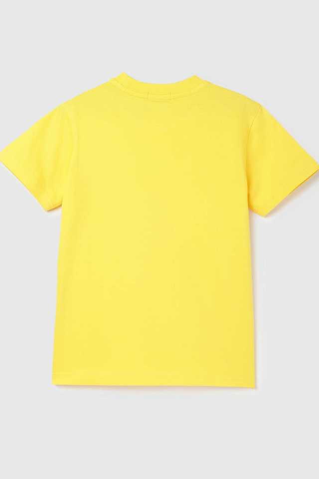 Amante Solid Women Round Neck Yellow T-Shirt - Buy Amante Solid