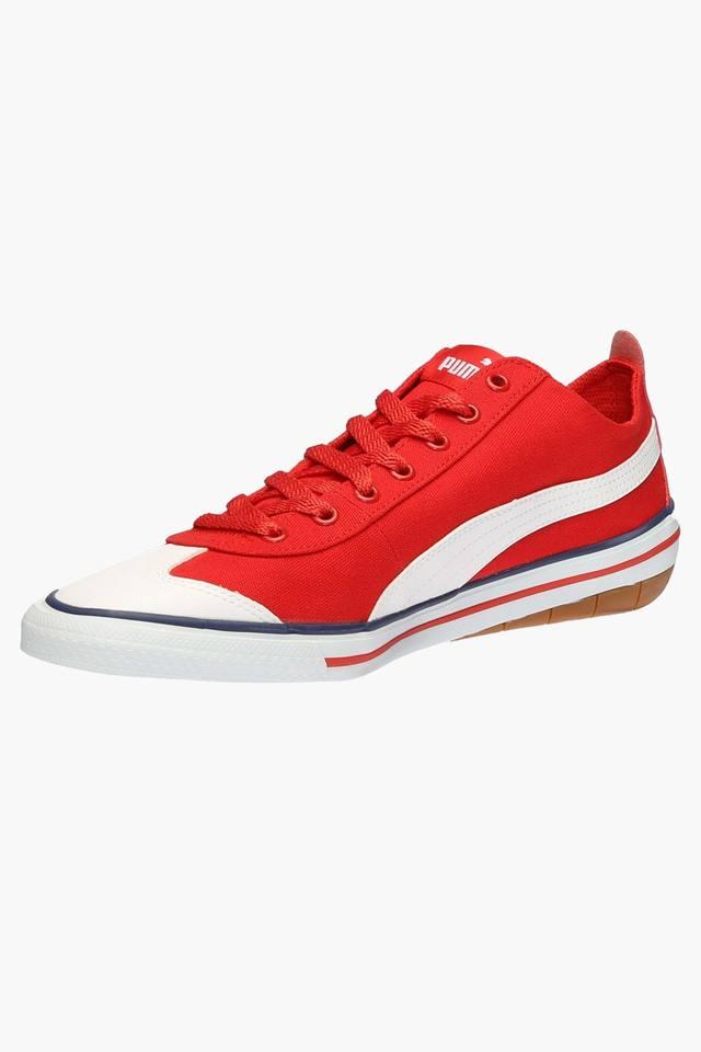 Buy PUMA Red Unisex Sports Canvas Lace Up Shoes Shoppers Stop