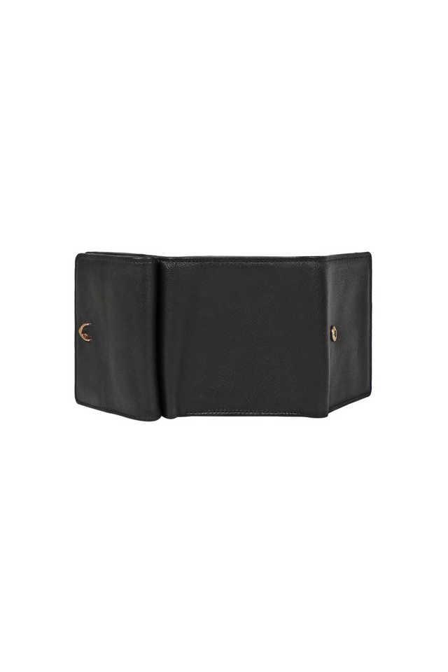 Buy HIDESIGN Malasana Solid Leather Women's Three Fold Wallet