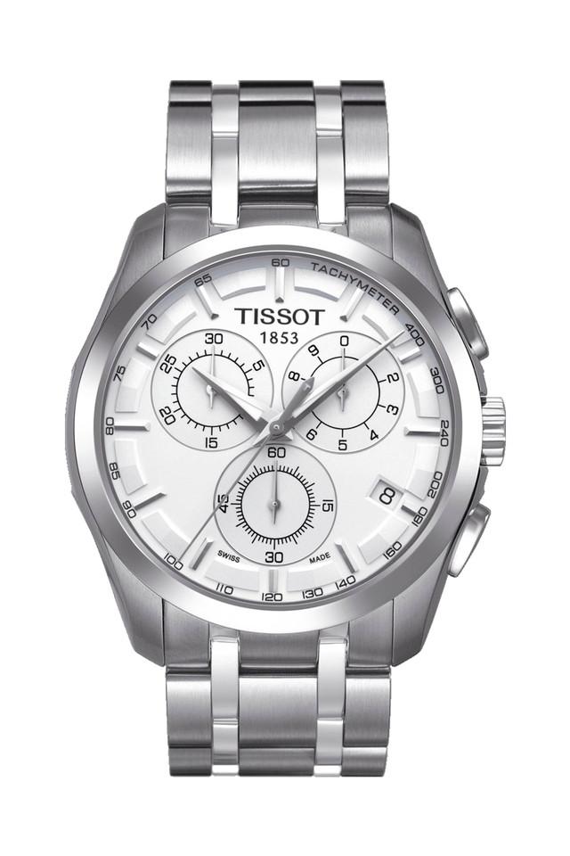 Tissot white hotsell dial watch