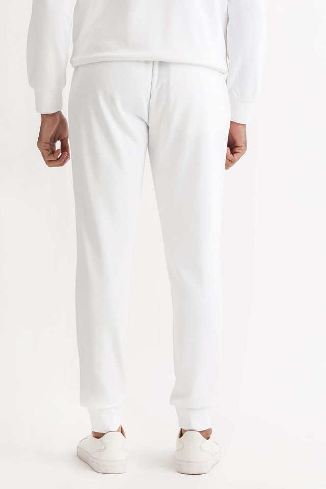 Jersey joggers - White - Men | H&M IN