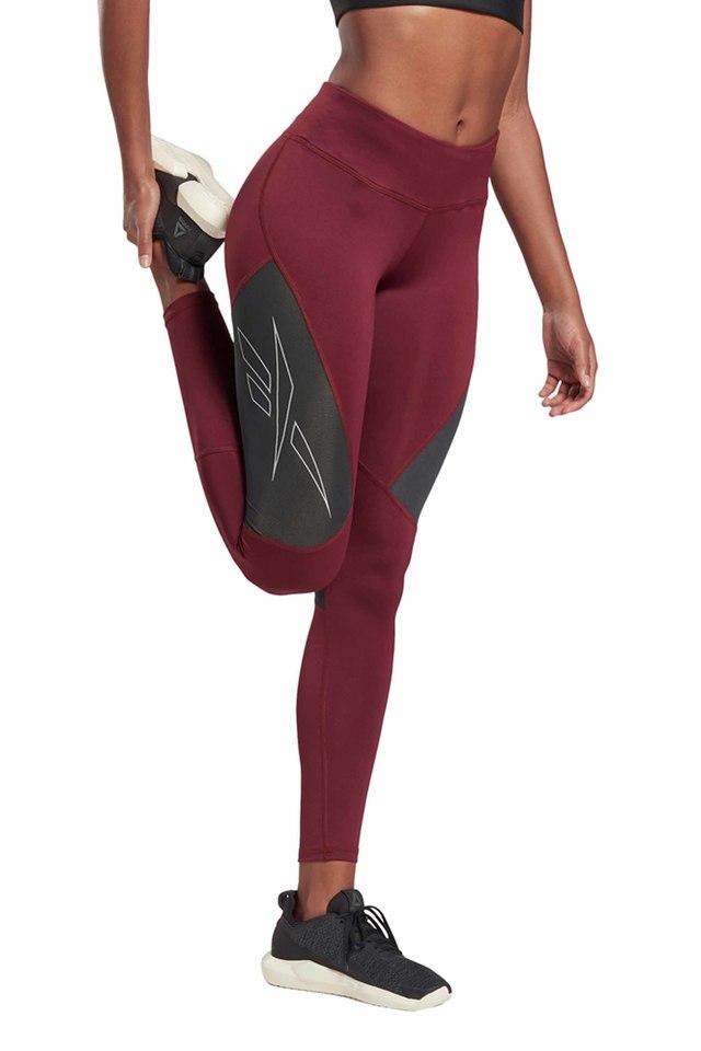 REEBOK -  Maroon Leggings - Main