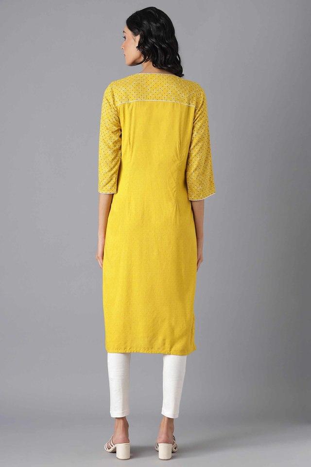 AURELIA -  Yellow Kurtas - Main