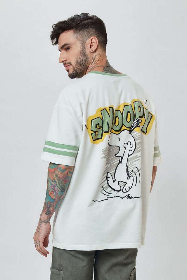 Relaxed Fit Printed polo shirt - Dark green/Snoopy - Men